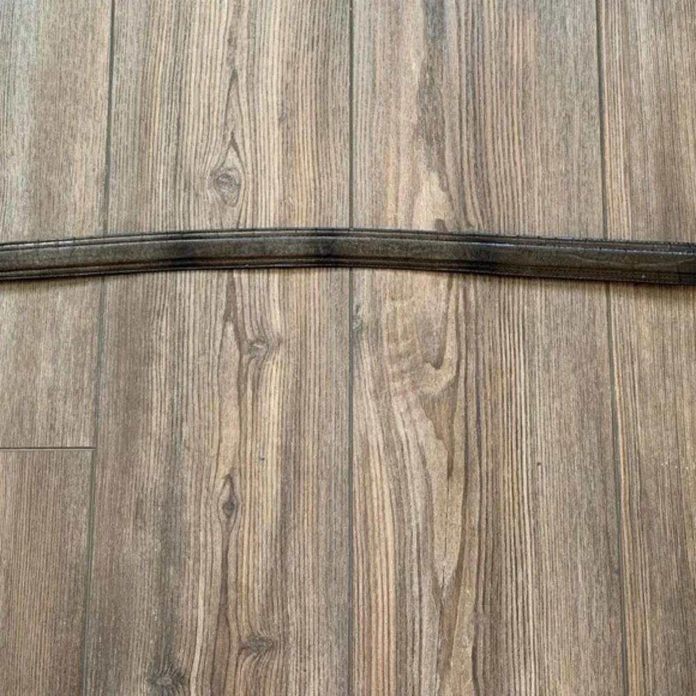 Fossil leather belt